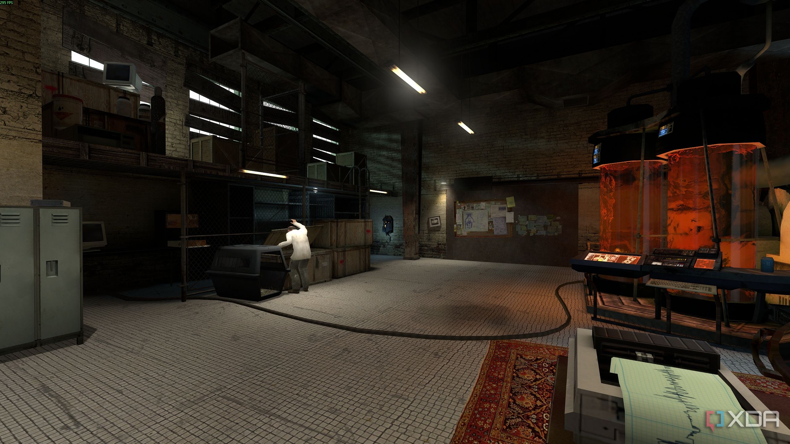 Dr Isaac's laboratory in Half-Life 2.
