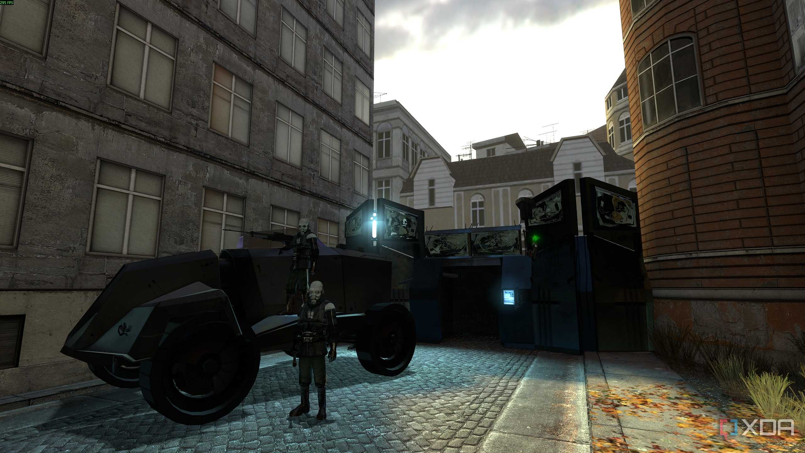 The Civil Protection unit's armored tank in Half-Life 2.