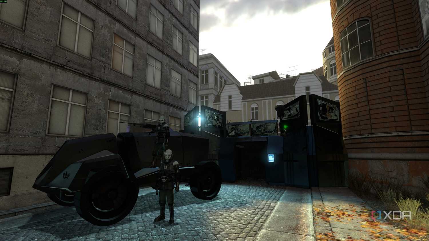 The Civil Protection unit's armored tank in Half-Life 2.