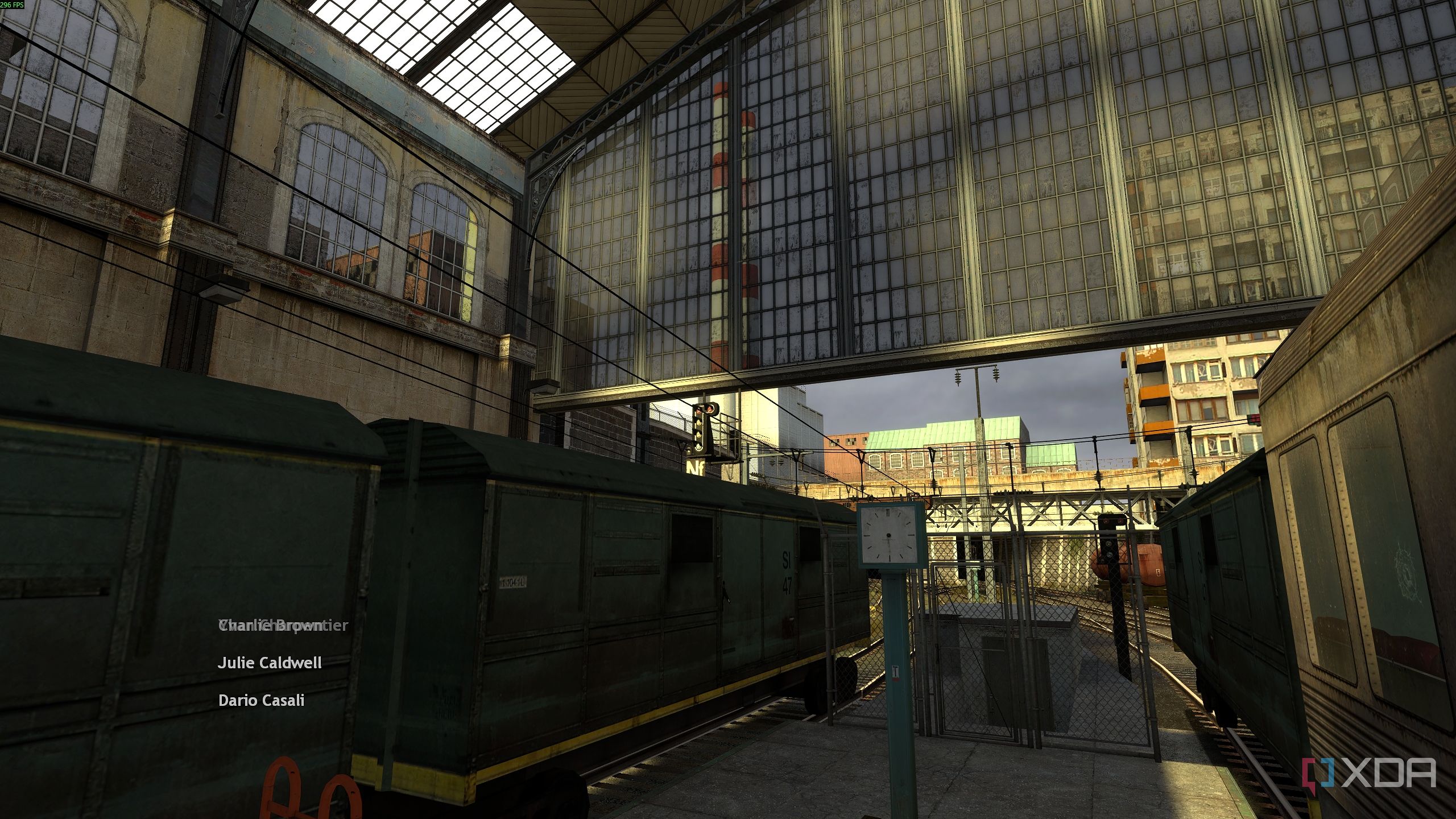 Train station in Half-Life 2.