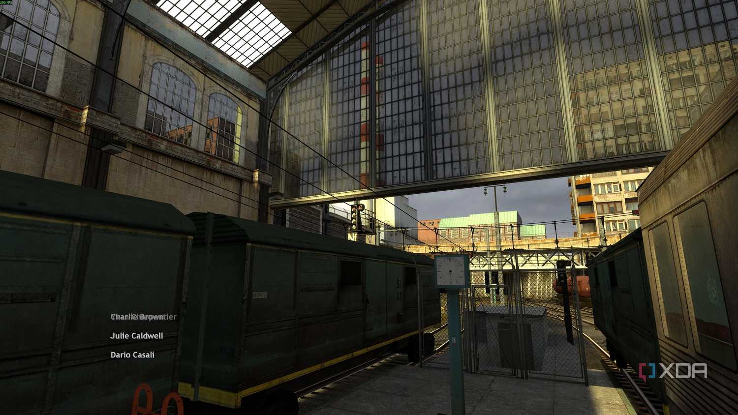Train station in Half-Life 2.