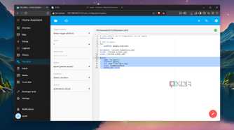 Editing the configuration.yaml file in HASS