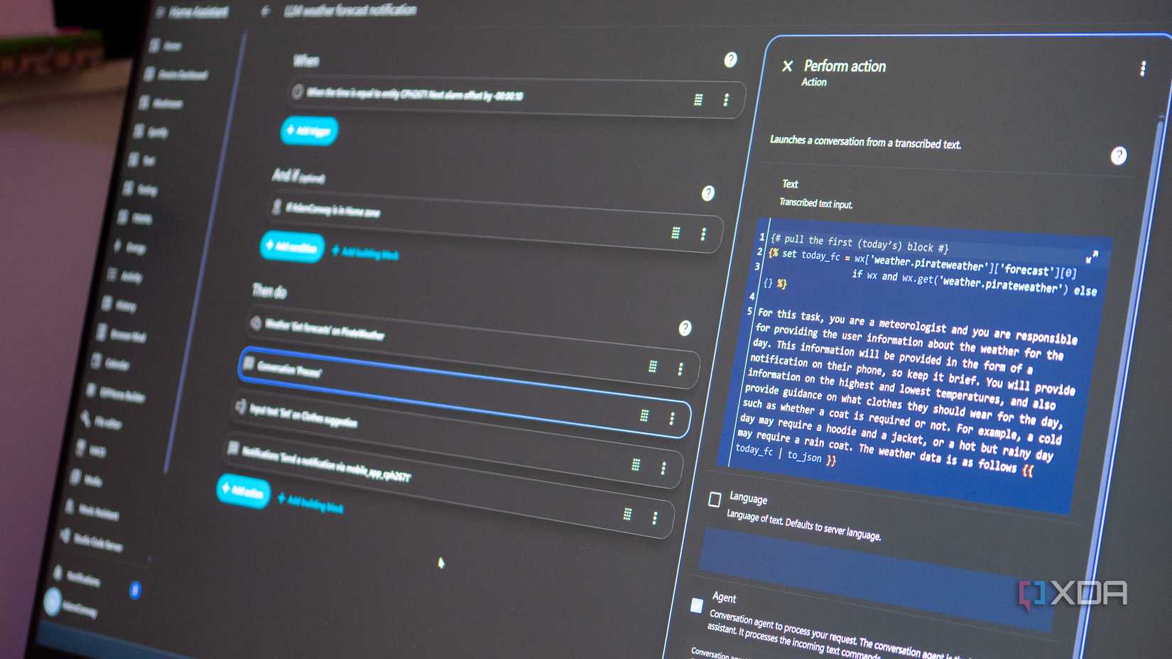 El nuevo flujo de automatización de Home Assistant, presentado en 2025.9
