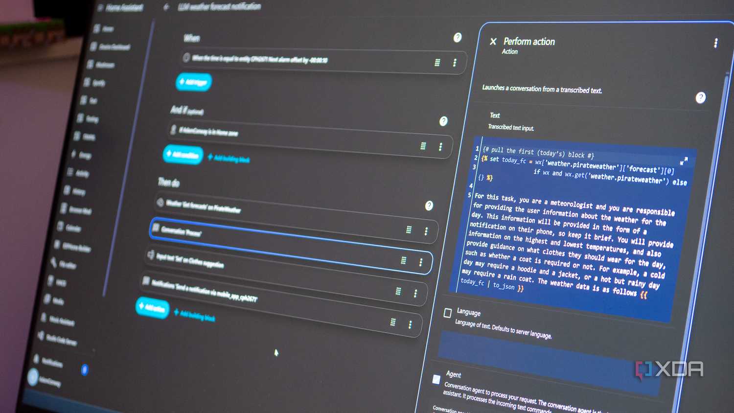 The new Home Assistant automation flow, introduced in 2025.9