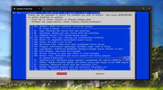 screenshot of installing nextcloud dietpi