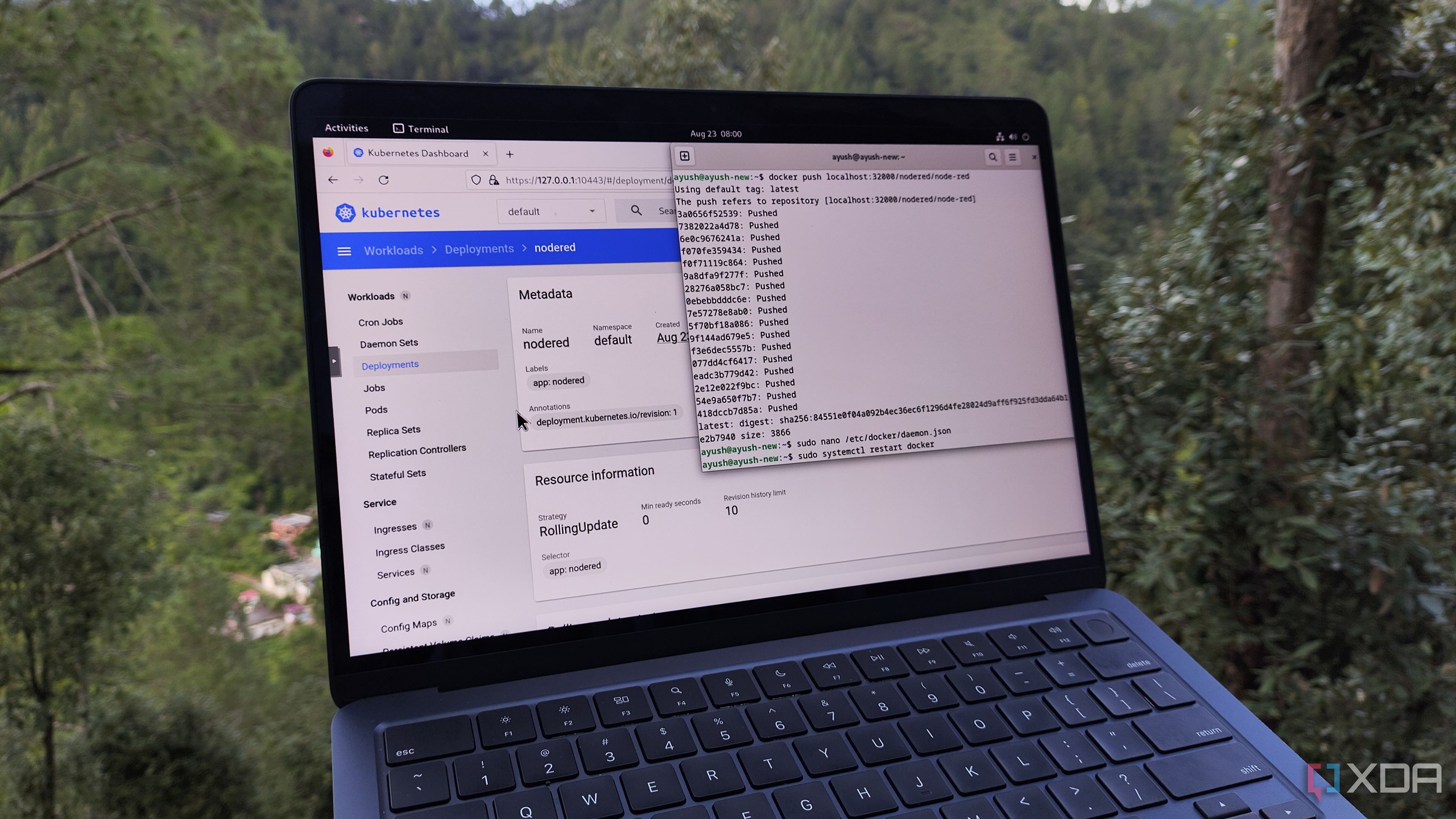 Running a Kubernetes server