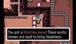 A screenshot from The Legend of Zelda: The Minish Cap on the Game Boy Advance.