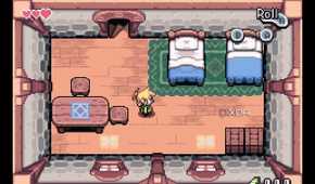 A screenshot from The Legend of Zelda: The Minish Cap on the Game Boy Advance.