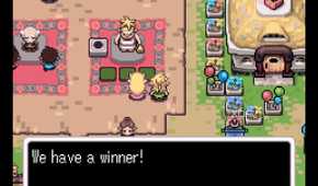 A screenshot from The Legend of Zelda: The Minish Cap on the Game Boy Advance.