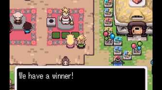 A screenshot from The Legend of Zelda: The Minish Cap on the Game Boy Advance.