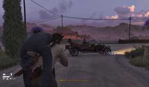 Carrying a man towards a car in Mafia: The Old Country.
