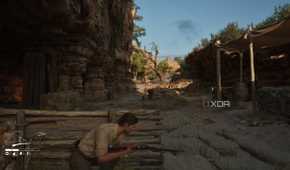 Enzo taking cover in combat in Mafia: The Old Country.
