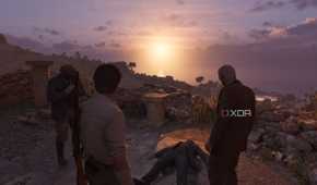 Enzo and Tino Russo standing over an unconscious person at sunset in Mafia: The Old Country.