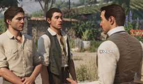 Luka giving orders to Enzo and Cesare.