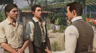 Luka giving orders to Enzo and Cesare.