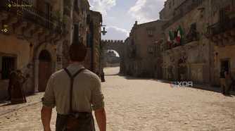A city street in Mafia: The Old Country.