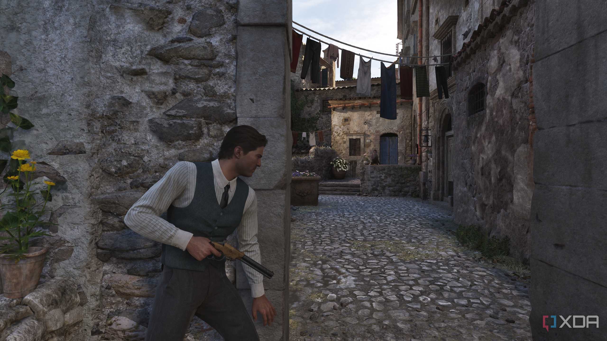 Taking cover in Mafia: The Old Country.