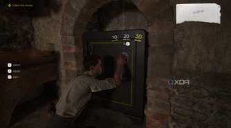 Enzo cracking a safe in Mafia: The Old Country.