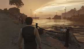 Enzo watching the sea in Mafia: The Old Country.