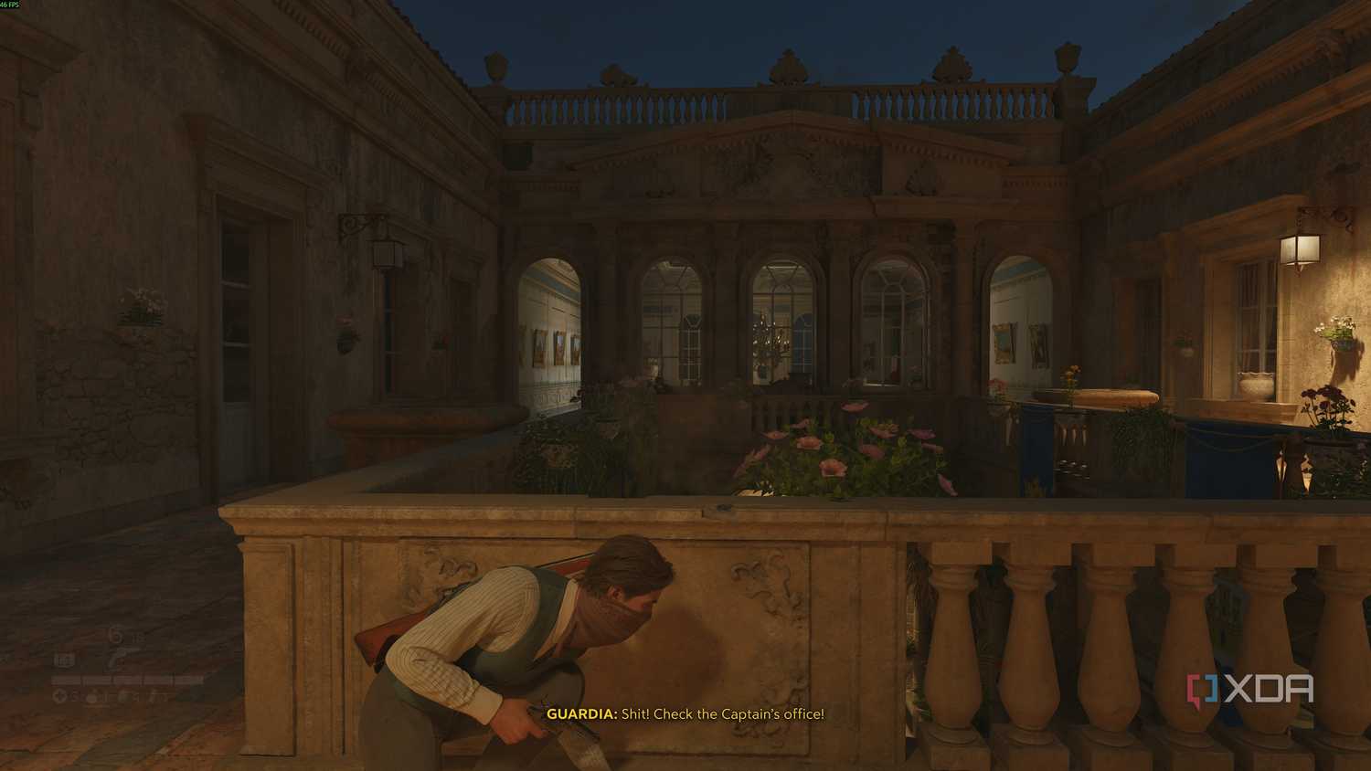 Enzo taking cover in Mafia: The Old Country.