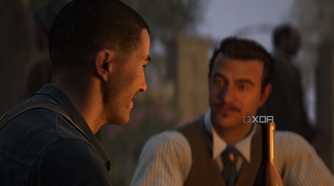 Luca talking to Enzo in Mafia: The Old Country.