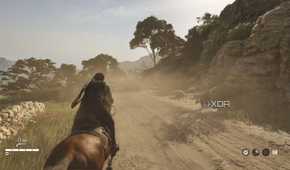 Horse riding in Mafia: The Old Country.