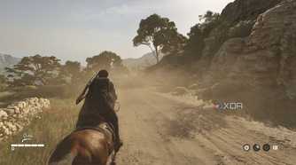 Horse riding in Mafia: The Old Country.
