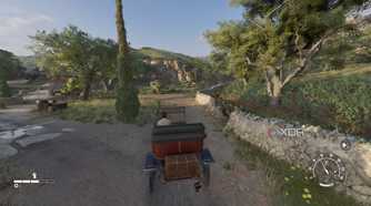 Riding a car in Mafia: The Old Country.