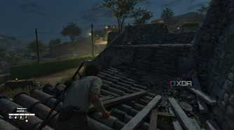 Enzo sneaking around at night in Mafia: The Old Country.
