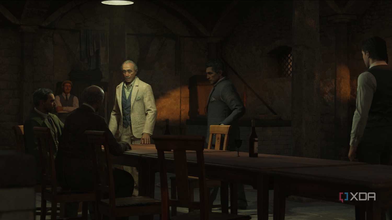 The dons meetings in Mafia: The Old Country.