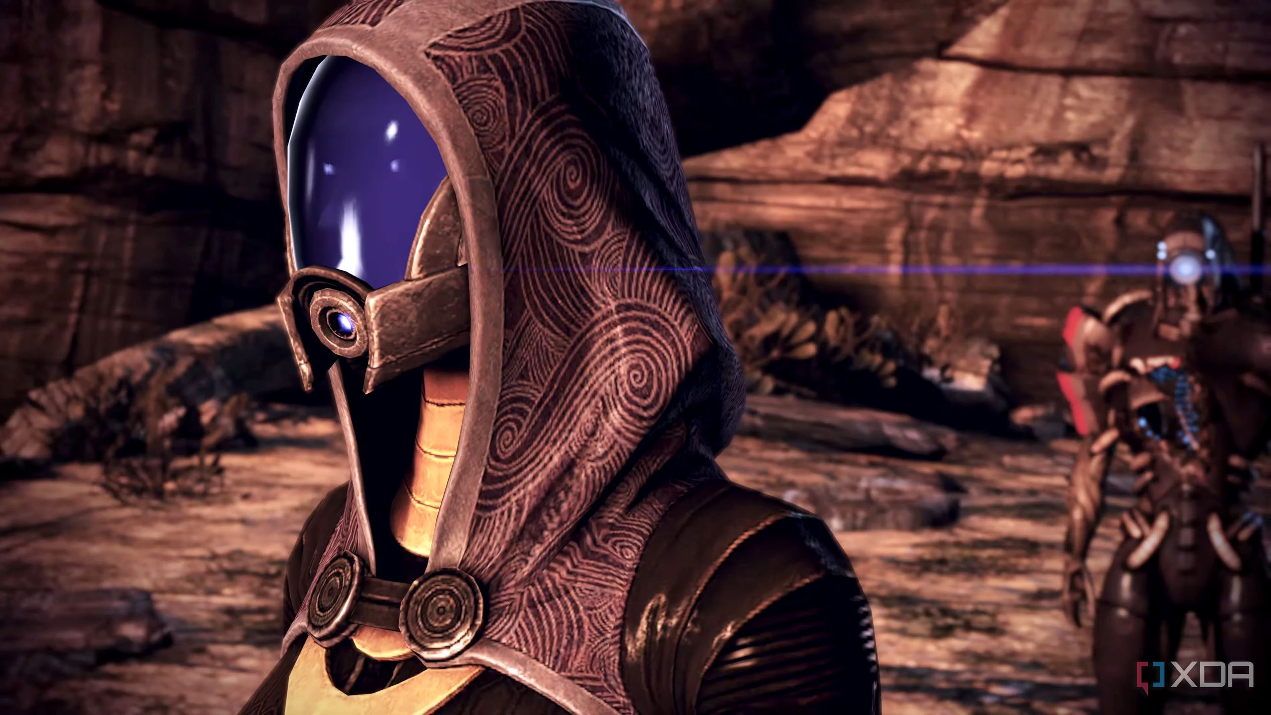 Legion and Tali'Zorah in Mass Effect 3.