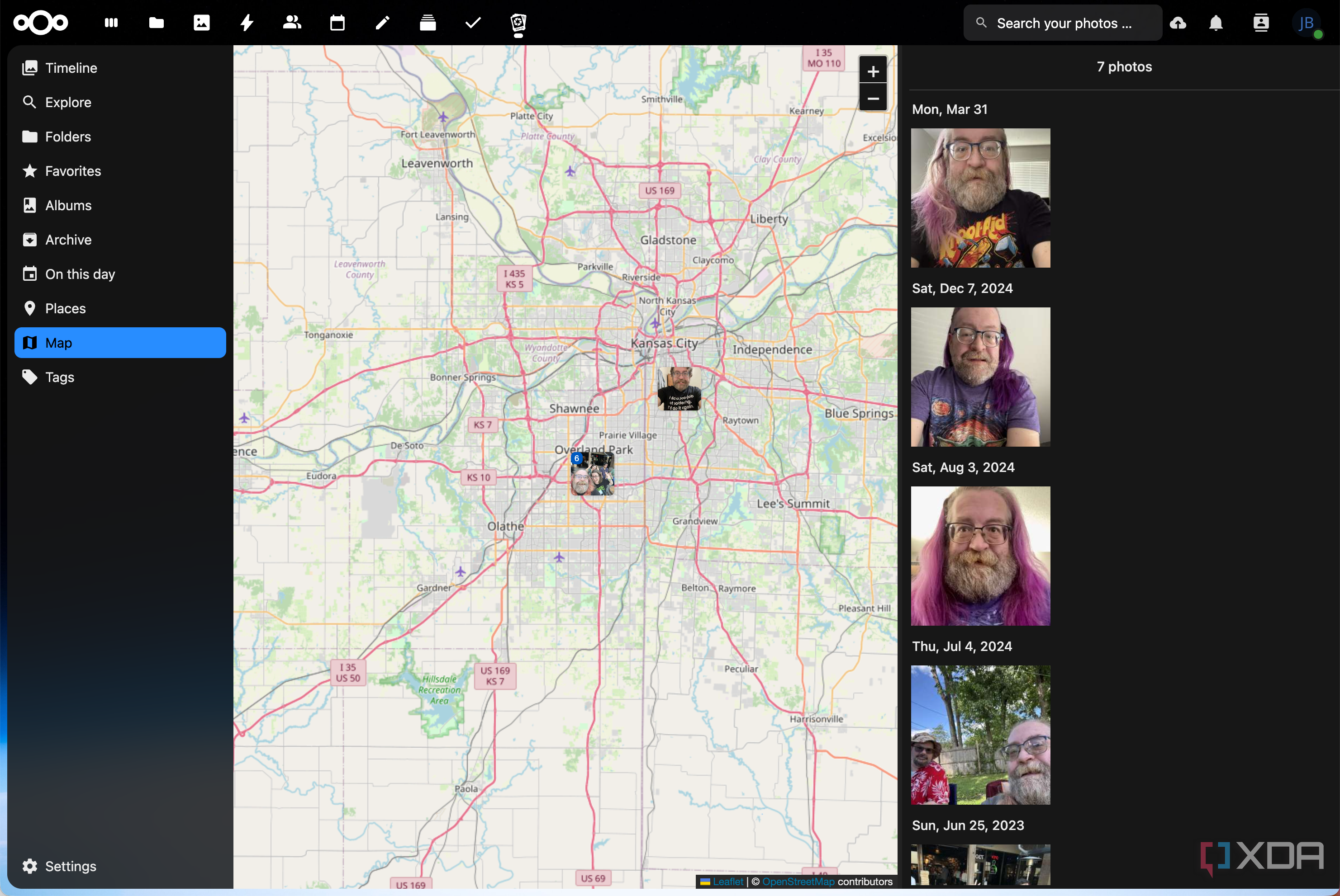 Memories app in Nextcloud_3