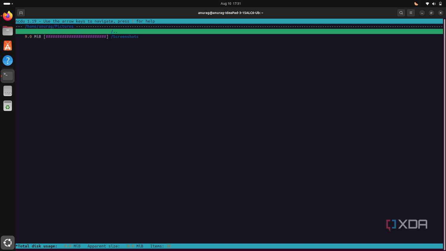 Ncdu Interface Sudo is hopefully just a start; I want these 5 Linux commands to come ...