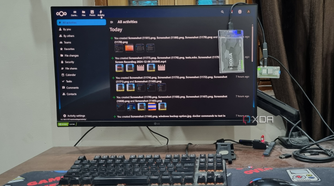 photo of nextcloud web on pi zero 2w on windows 11 pc