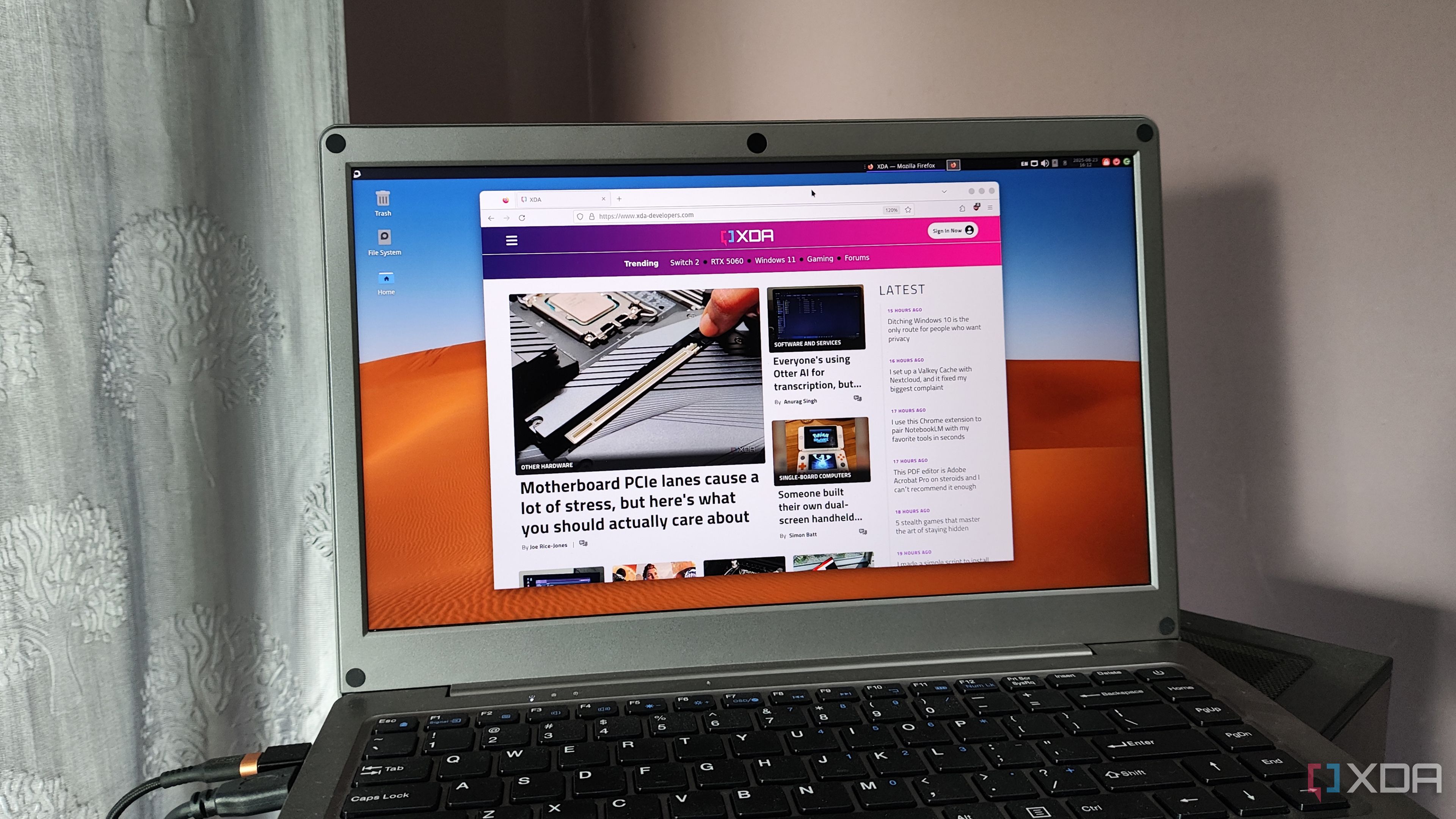 Running NomadBSD on a PC