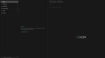 Notesnook dark mode