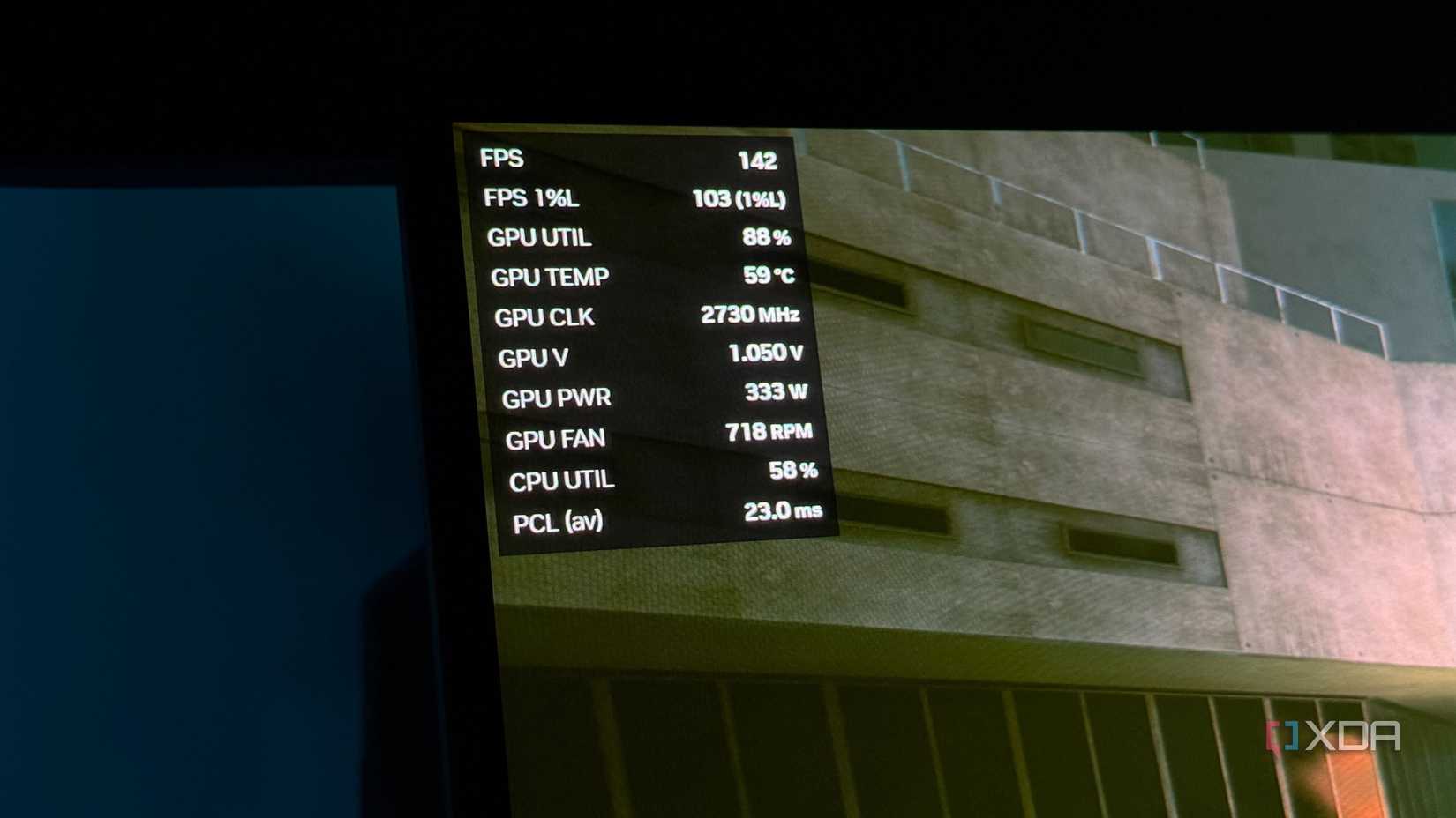 Nvidia overlay statistics metrics