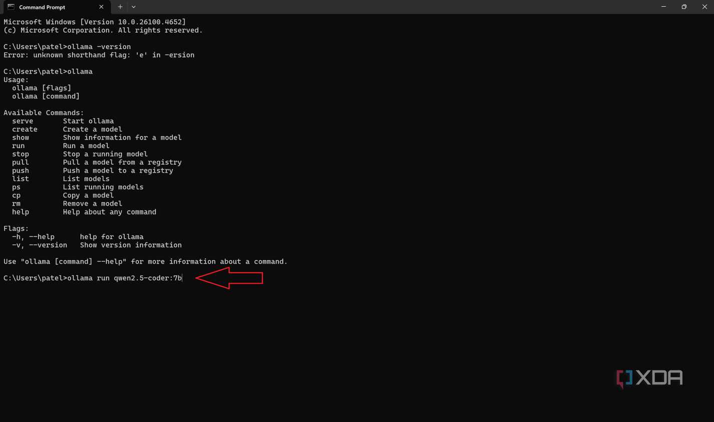 Install qwen coder llm on local machine using Ollama