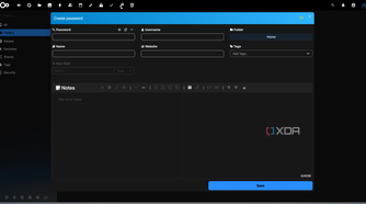 Passwords app in Nextcloud