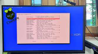 dietpi launcher listing all tools in ssh powershell