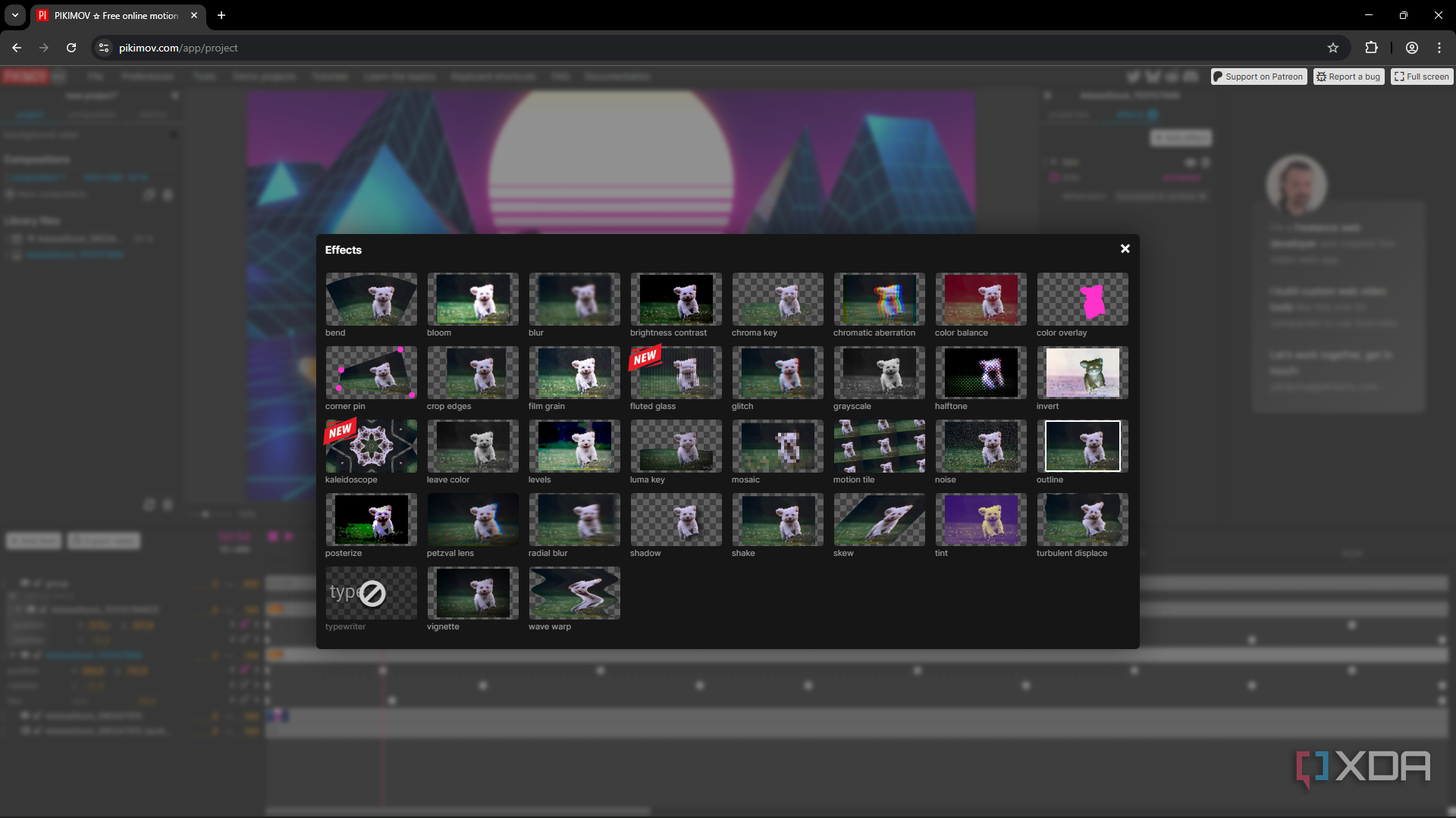 I found a free motion graphics editor that might finally replace After ...
