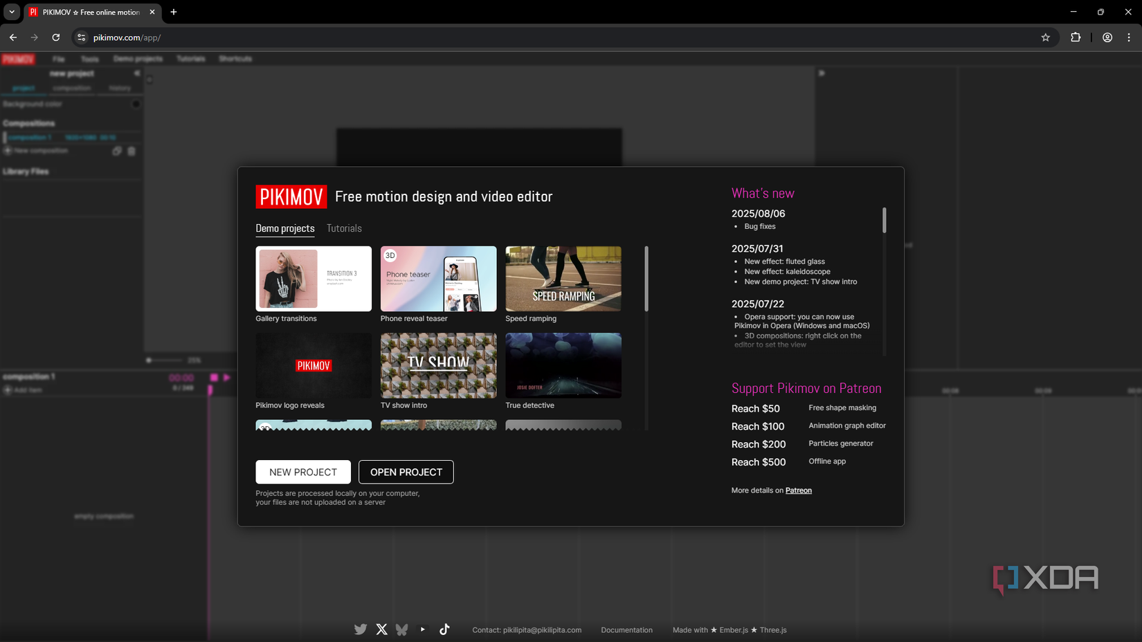 I found a free motion graphics editor that might finally replace After ...