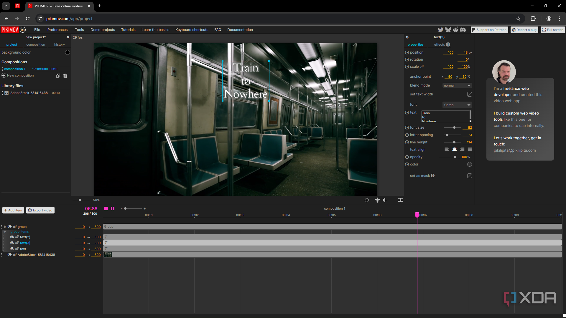 I found a free motion graphics editor that might finally replace After ...