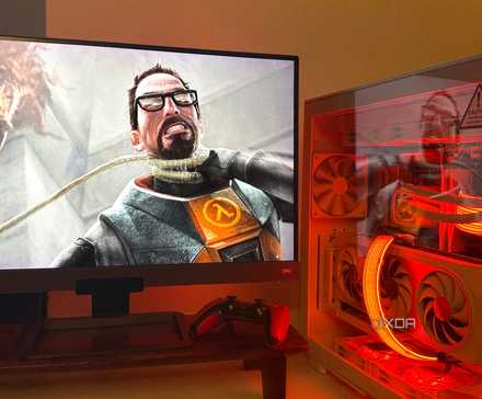 Modern PC hardware failure rates aren't increasing, the expectations are just higher 4 A PC with an image of Gordon Freeman struggling with a barnacle on the monitor.