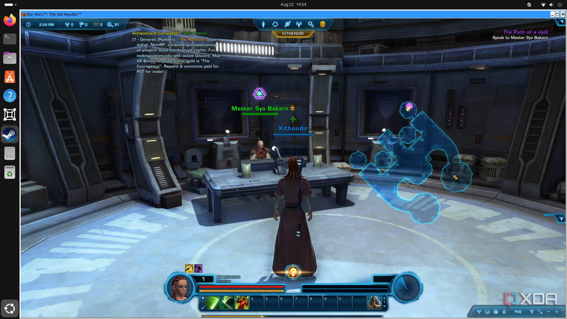 Playing Star Wars the Old Republic on Linux