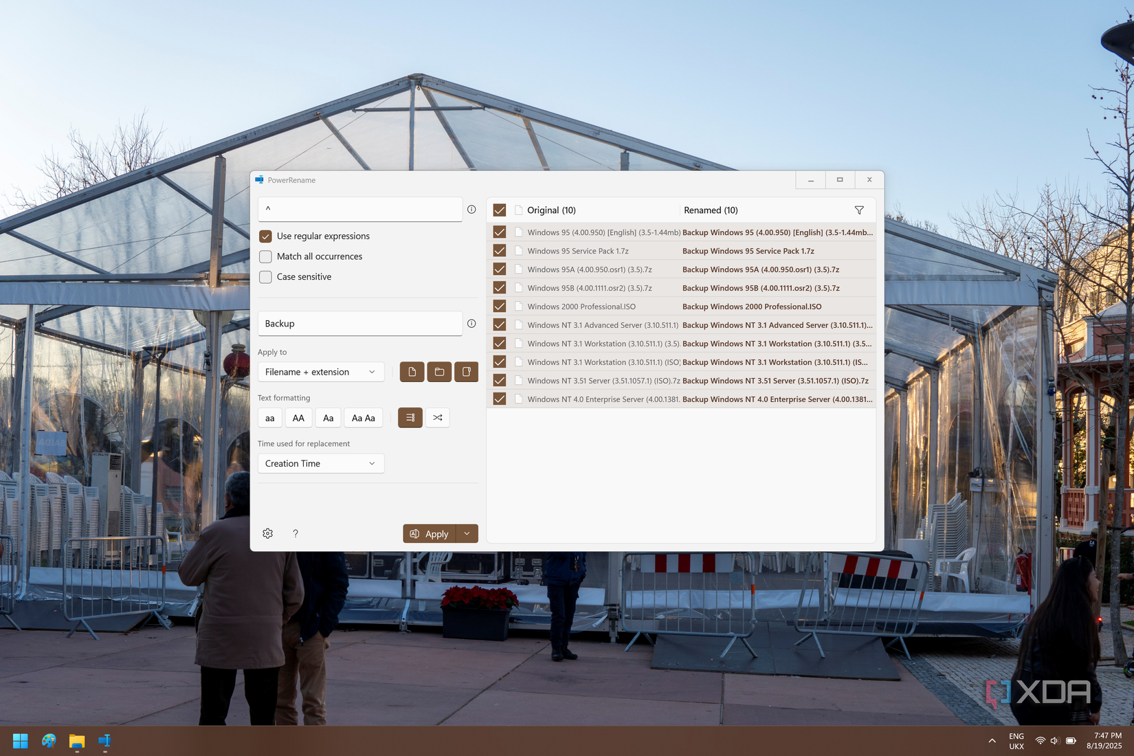 This file renaming tool makes it much easier to organize my files