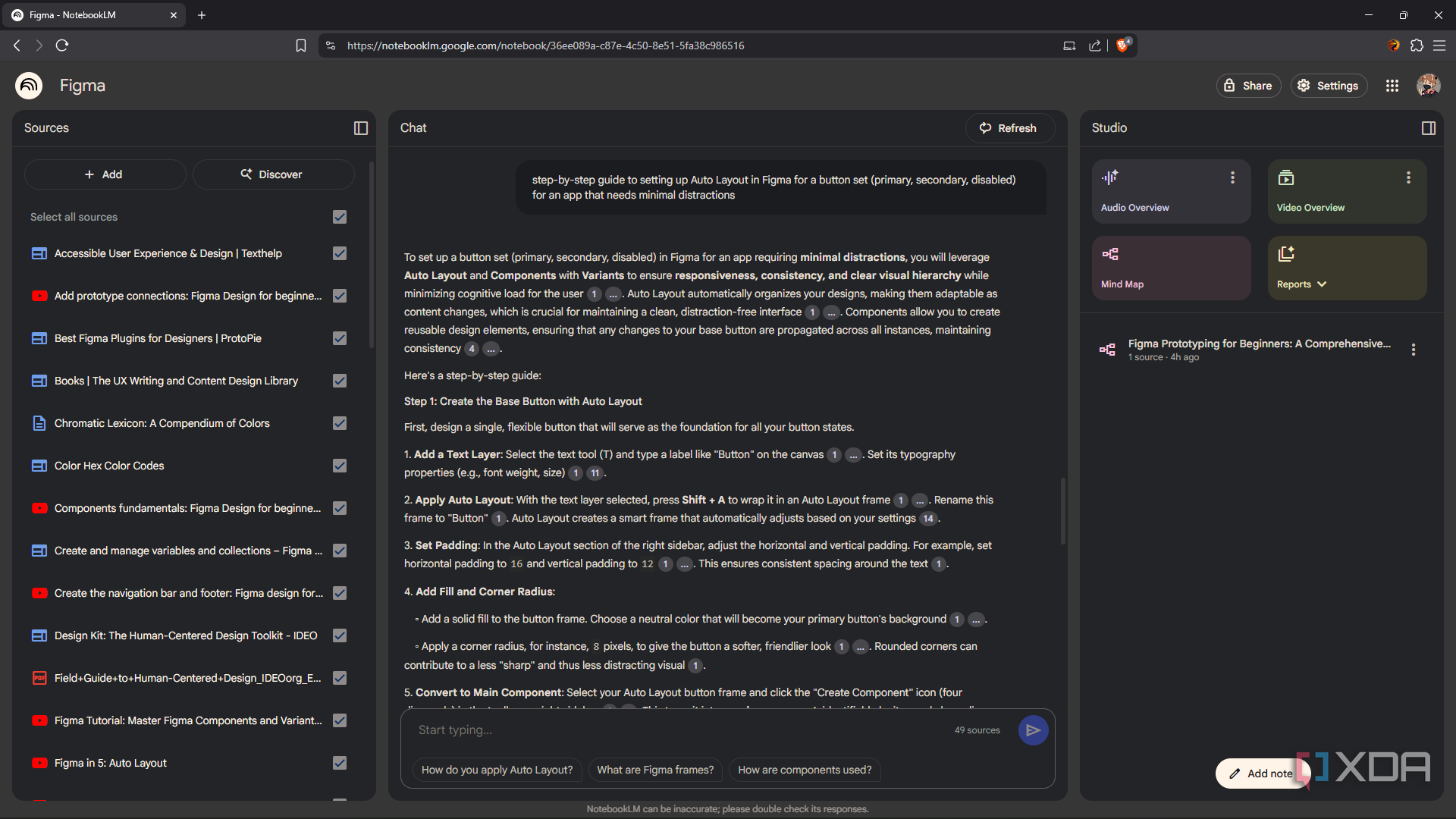 I paired NotebookLM with this free design tool, and it completely ...