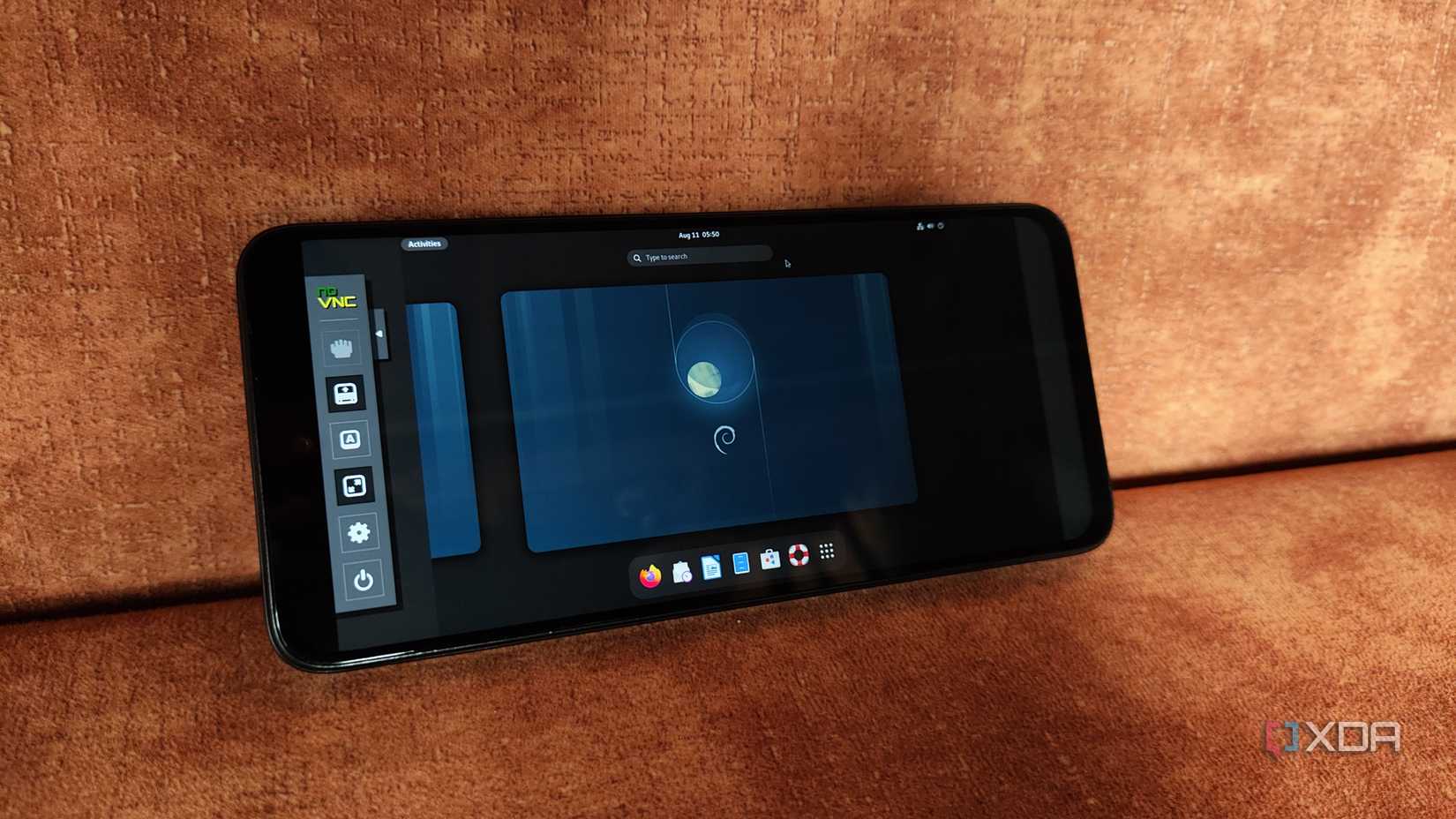 Accessing a VM on Proxmox 9's mobile UI