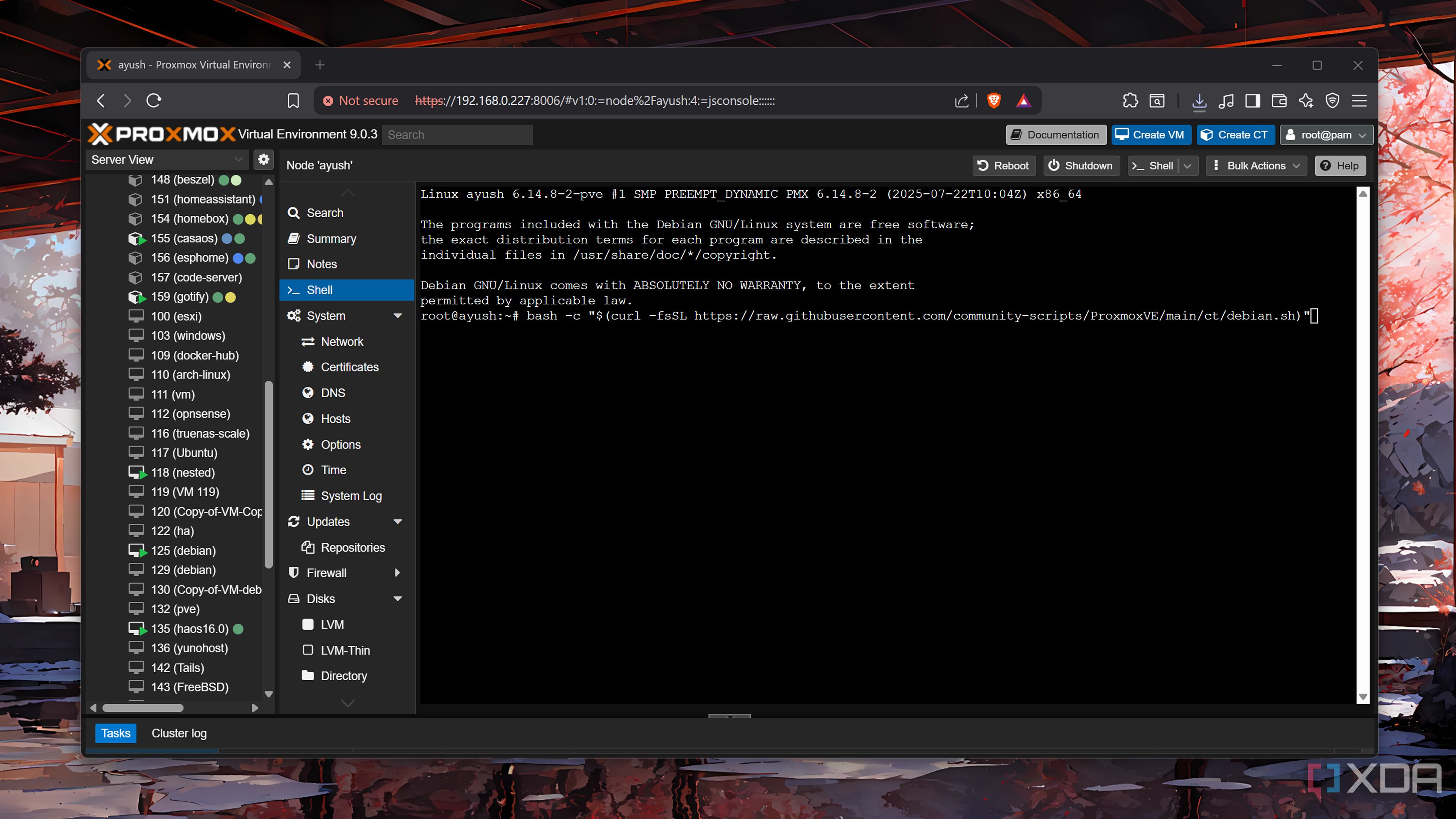 I added real-time temperature monitoring to my Proxmox dashboard, here ...
