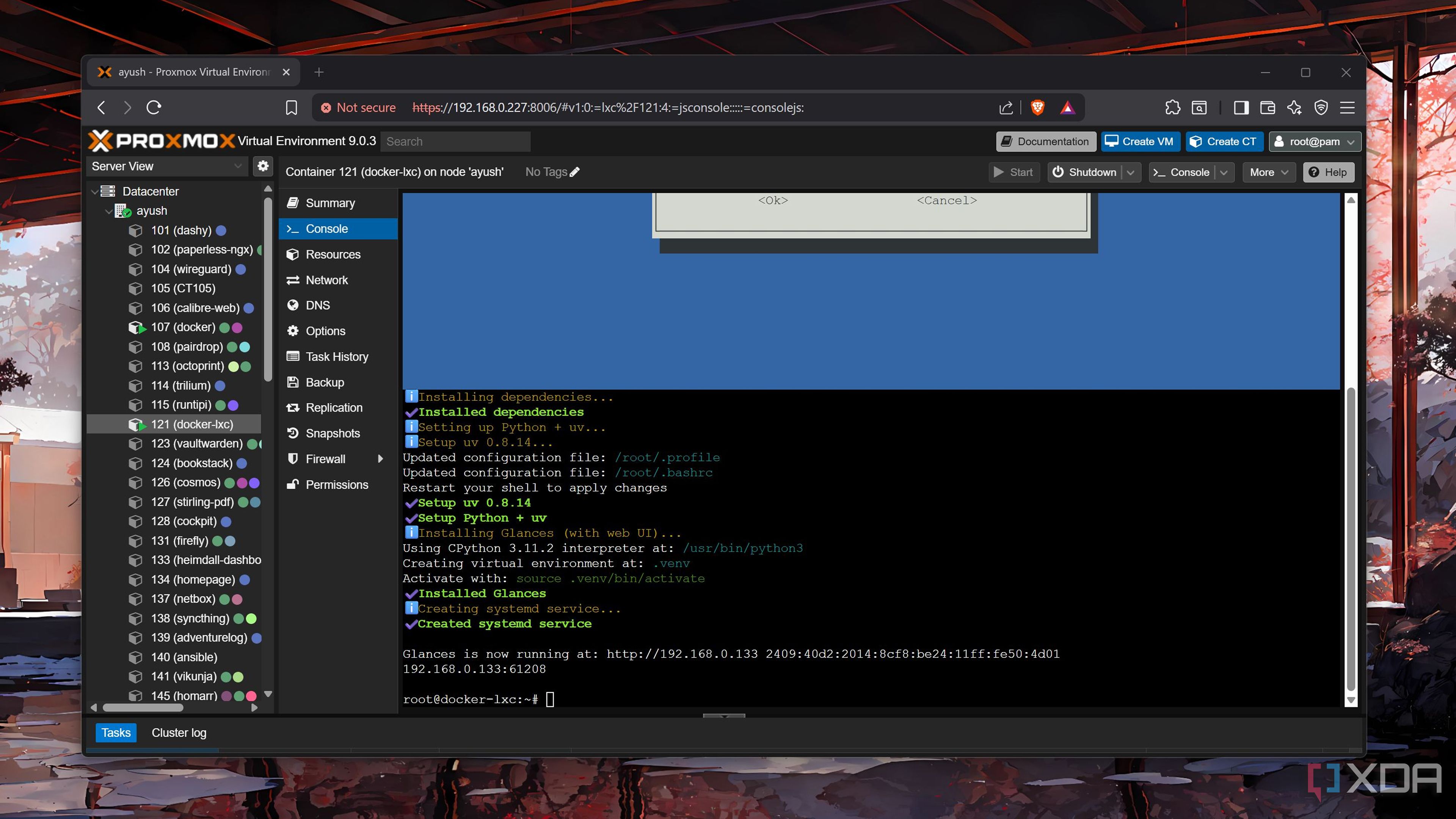 I added real-time temperature monitoring to my Proxmox dashboard, here ...